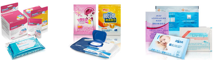 各類濕巾包裝生産線