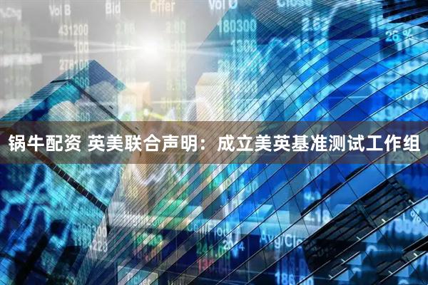 锅牛配资 英美联合声明：成立美英基准测试工作组