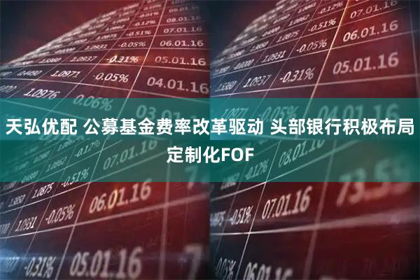 天弘优配 公募基金费率改革驱动 头部银行积极布局定制化FOF