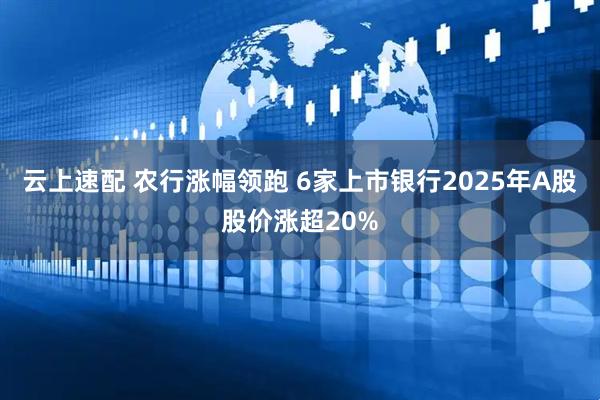 云上速配 农行涨幅领跑 6家上市银行2025年A股股价涨超20%