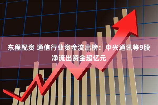 东程配资 通信行业资金流出榜：中兴通讯等9股净流出资金超亿元